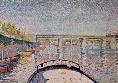 The Bridge at Asnieres by Paul Signac